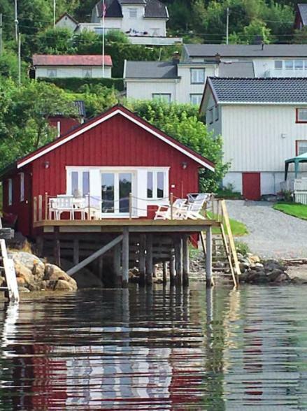 The Boathouse 호텔 Rakvag 외부 사진